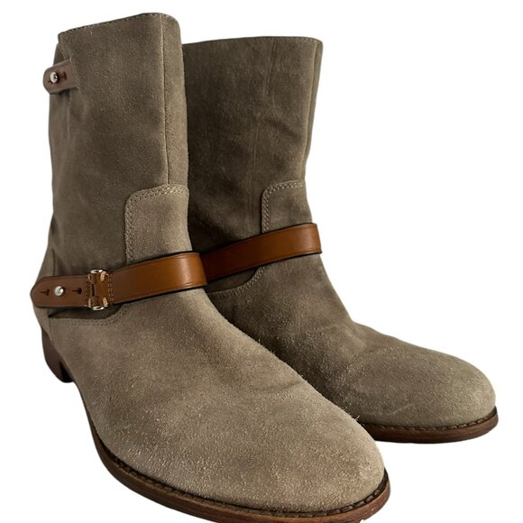 Coach Amy slate suede western boot size 9 - Picture 7 of 10